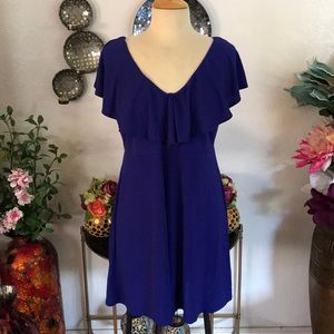 NWT &Harmony Blue Dress Size 1X